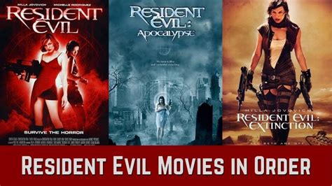How to Watch the ‘Resident Evil’ Movies in Order .